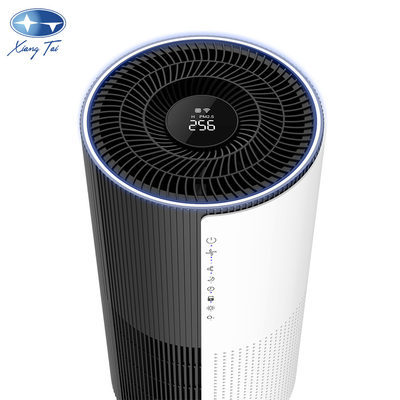 Ivory White H13 Hepa Filter Air Purifier , Negative Ion UV Home Air Purifier