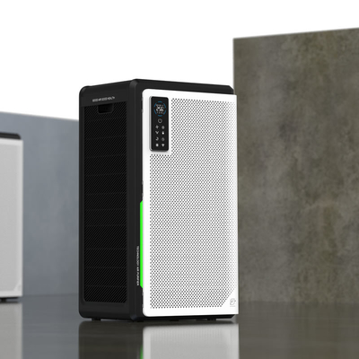 Plastic Hepa Filter Home Air Purifiers With Humidification Remote Control