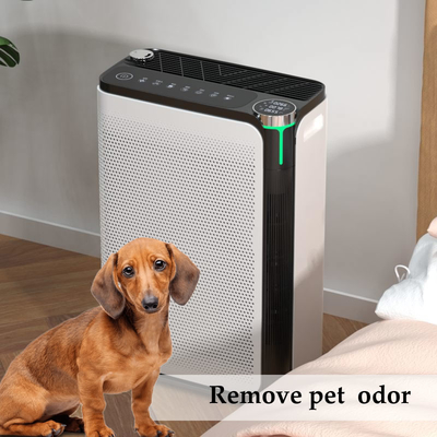 Intelligent Automatic HEPA UV Air Purifier For Pet Family  520m3/h